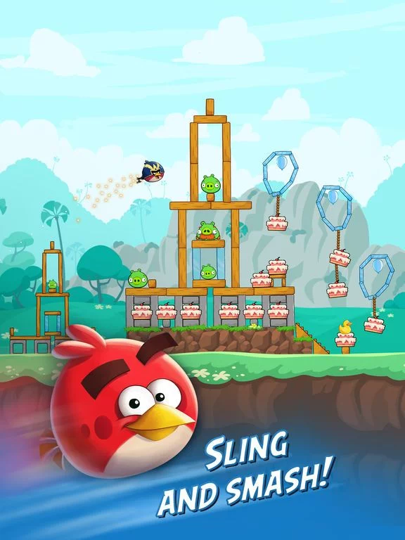 Изображение игры: Angry Birds Friends
