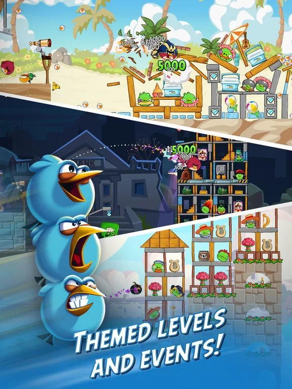 Изображение игры: Angry Birds Friends