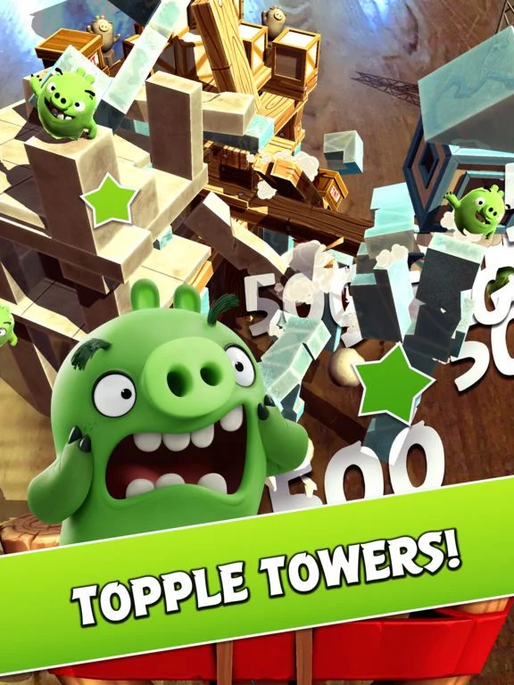 Изображение игры: Angry Birds AR: Isle of Pigs
