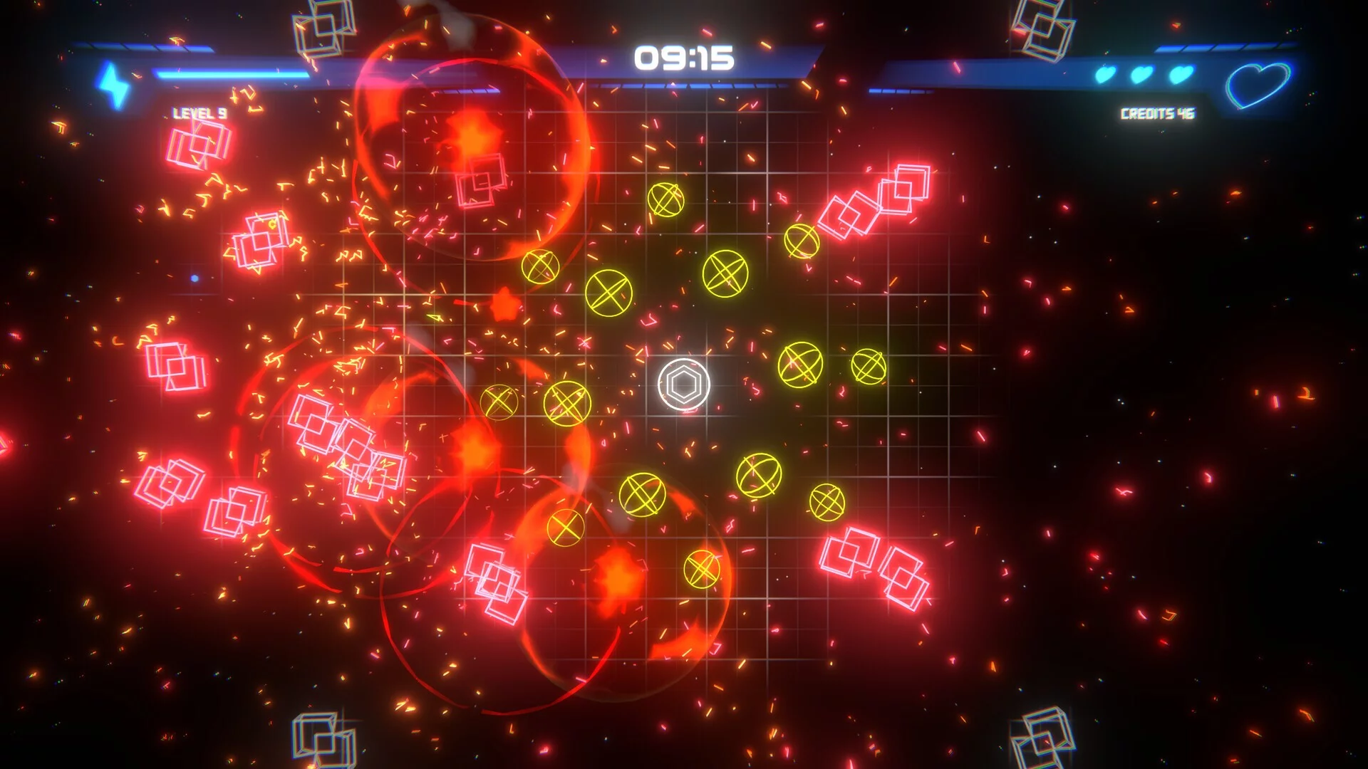 Изображение игры: Geometry Survivor