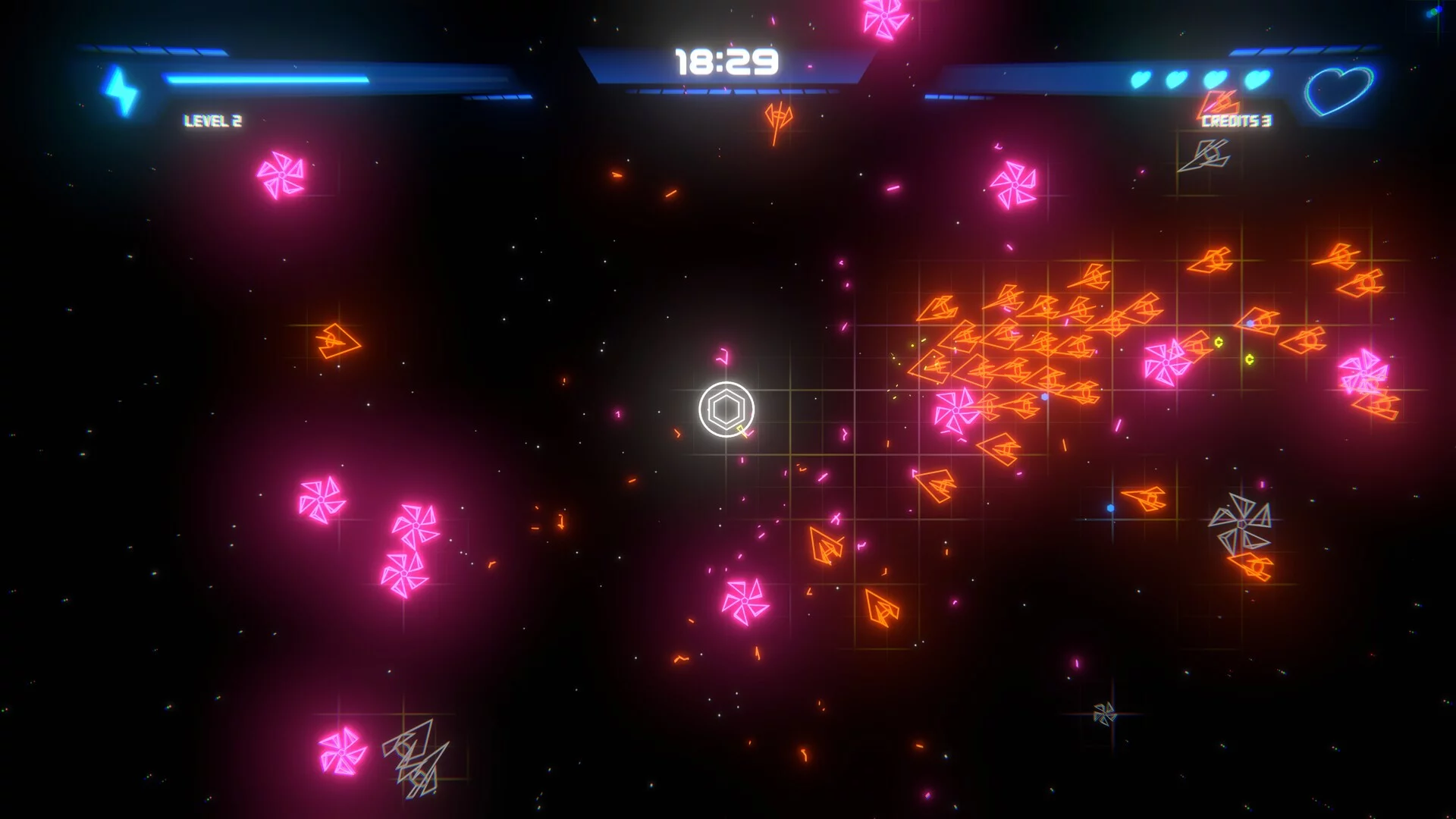 Изображение игры: Geometry Survivor