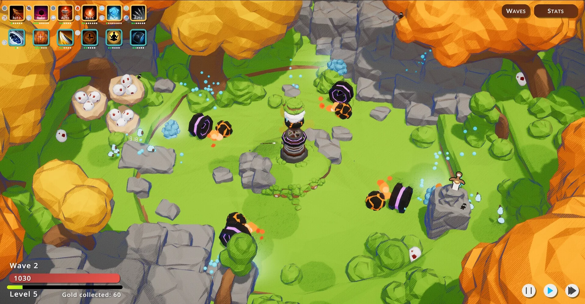 Изображение игры: Slime Siege