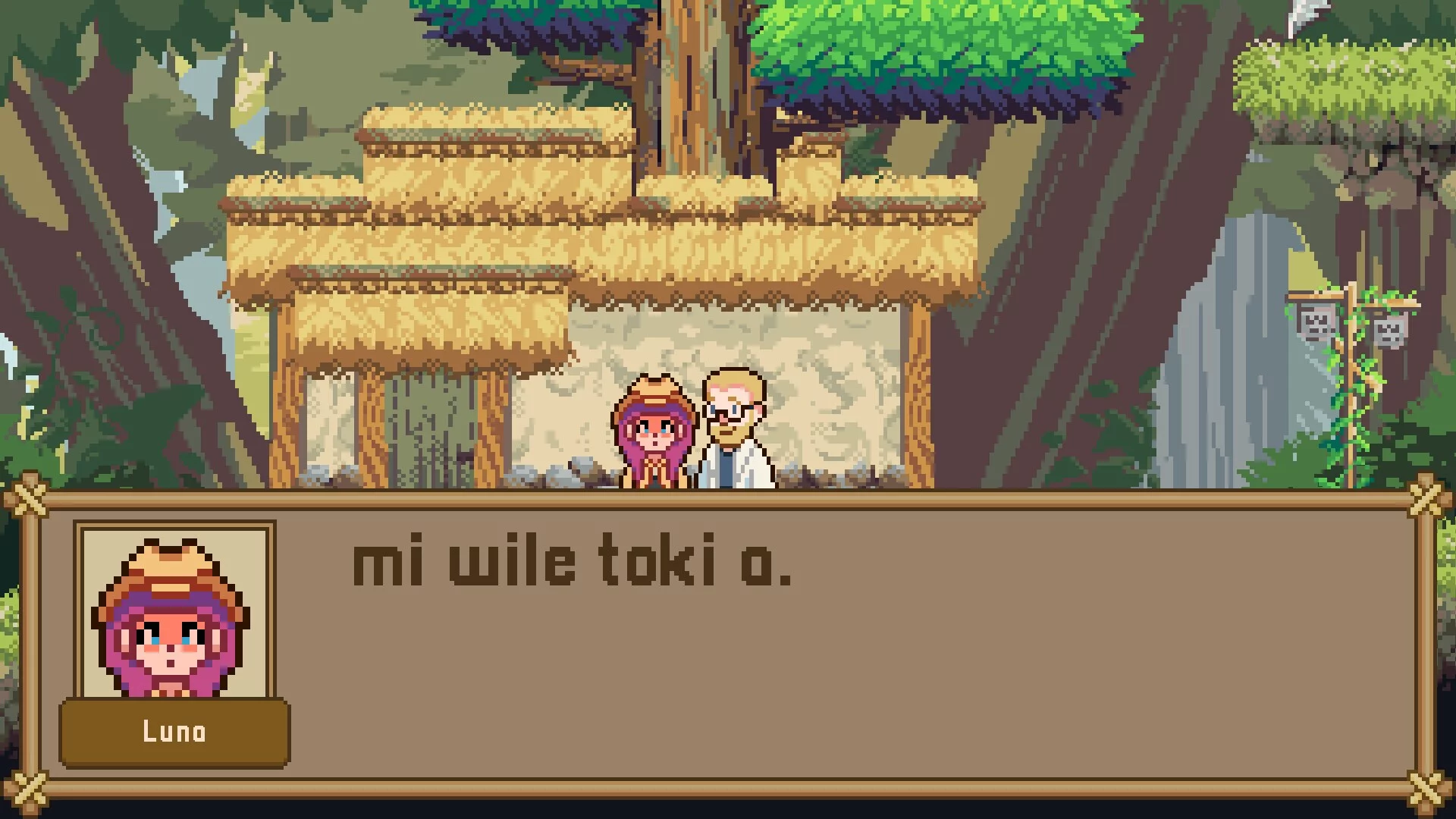 Изображение игры: Toki Pona Island