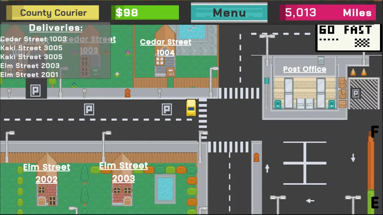 Изображение игры: County Courier