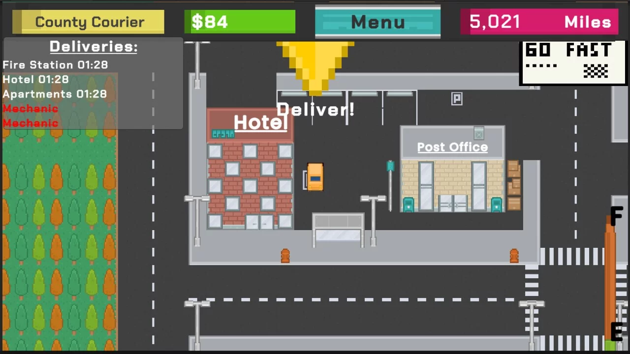 Изображение игры: County Courier