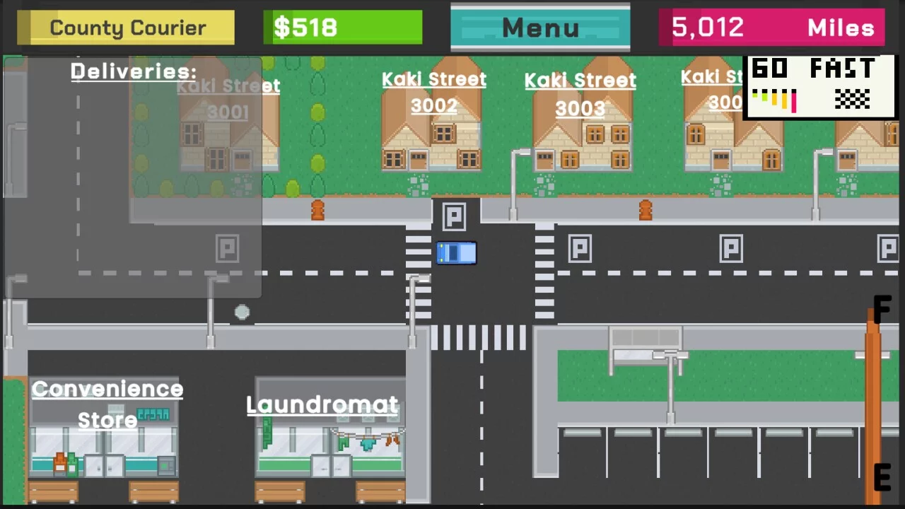 Изображение игры: County Courier