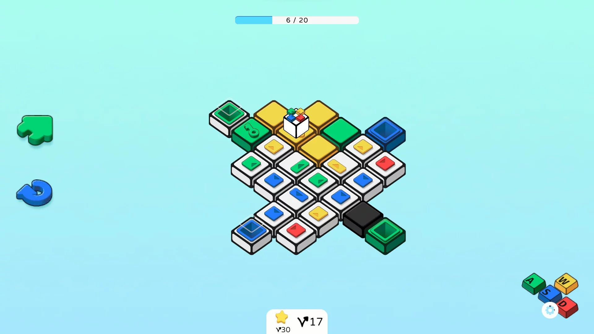 Изображение игры: Paint by Cubes