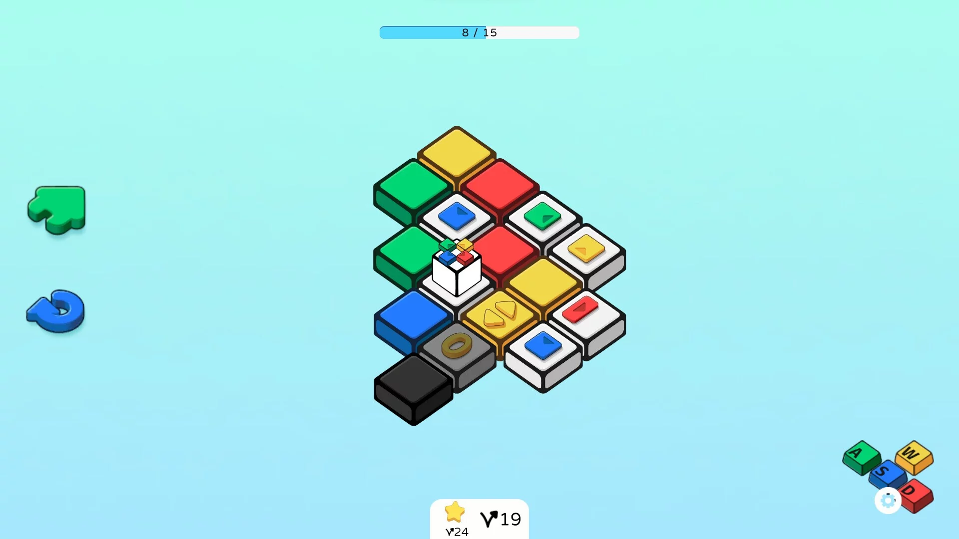 Изображение игры: Paint by Cubes