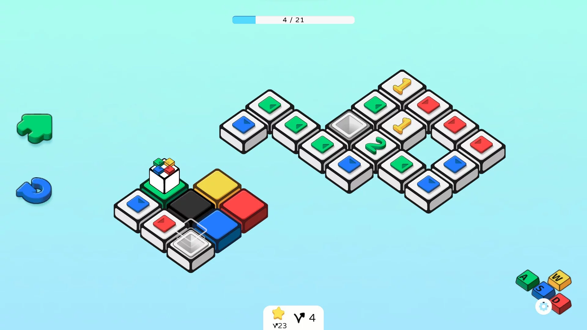 Изображение игры: Paint by Cubes