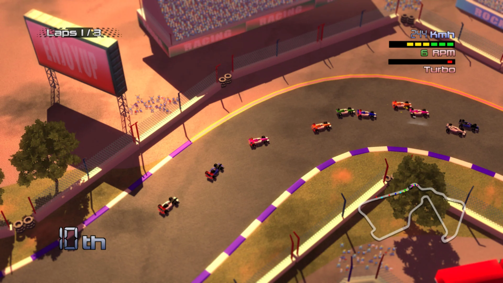 Изображение игры: Grand Prix Rock 'N Racing