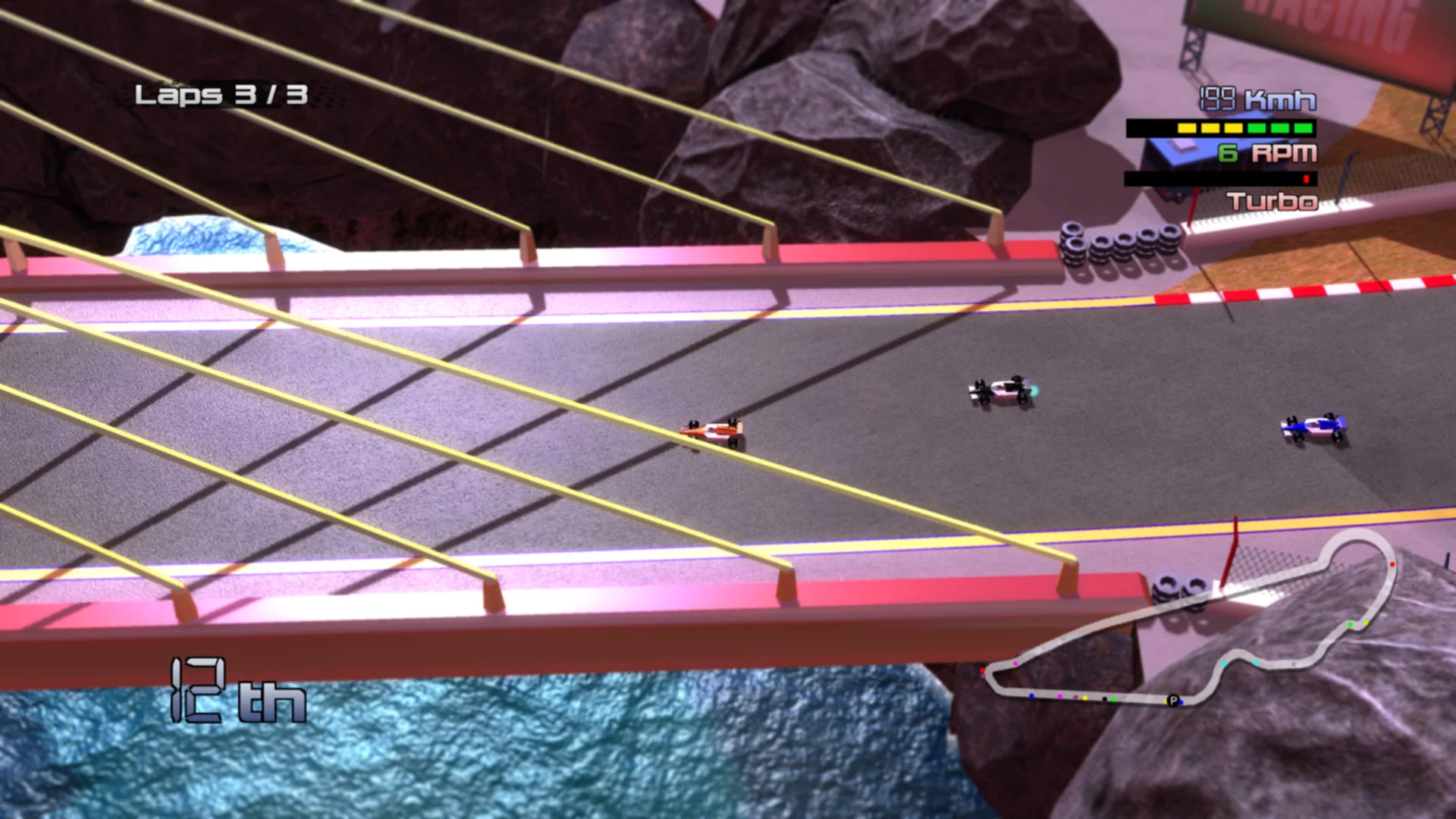 Изображение игры: Grand Prix Rock 'N Racing