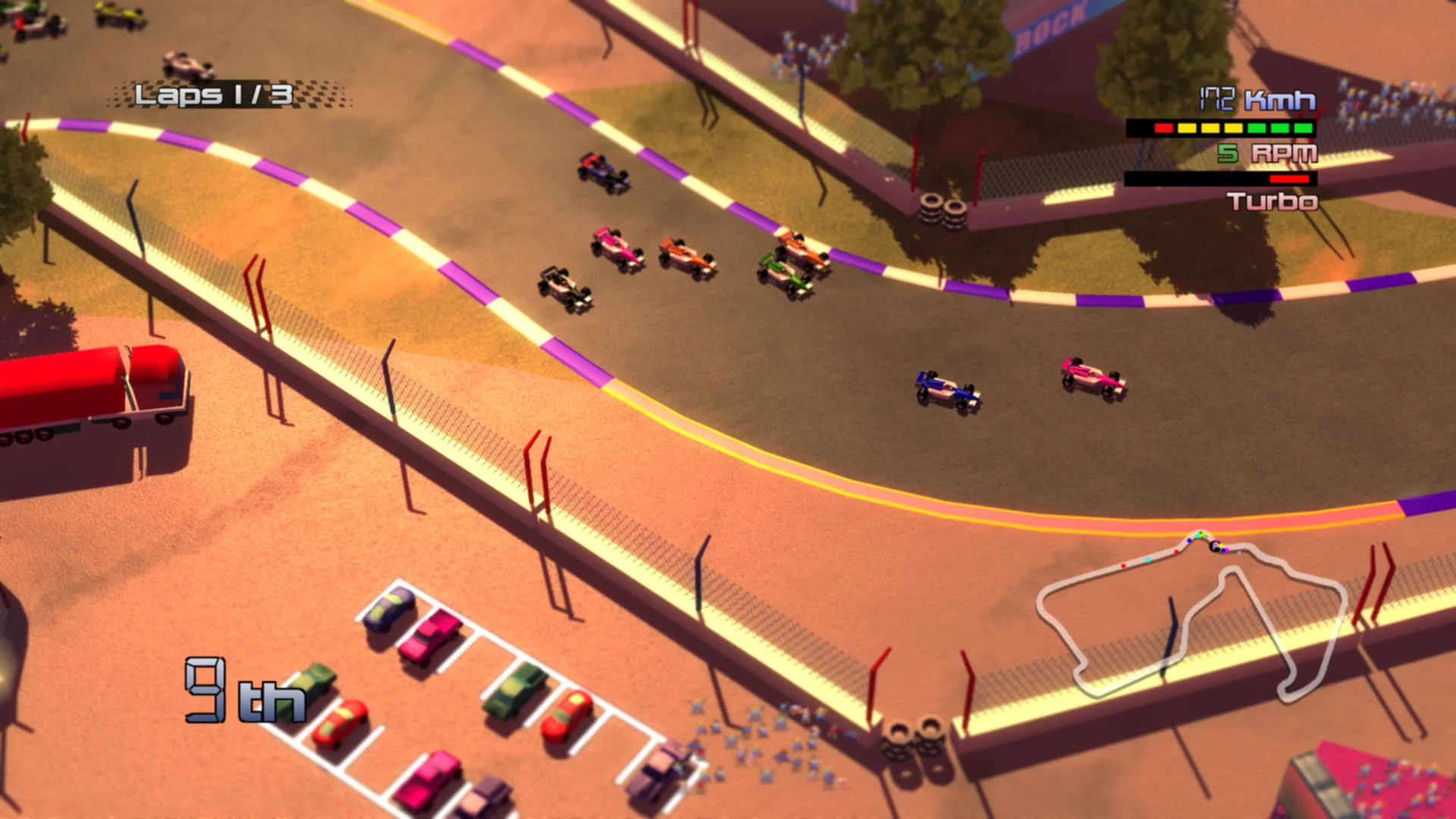 Изображение игры: Grand Prix Rock 'N Racing