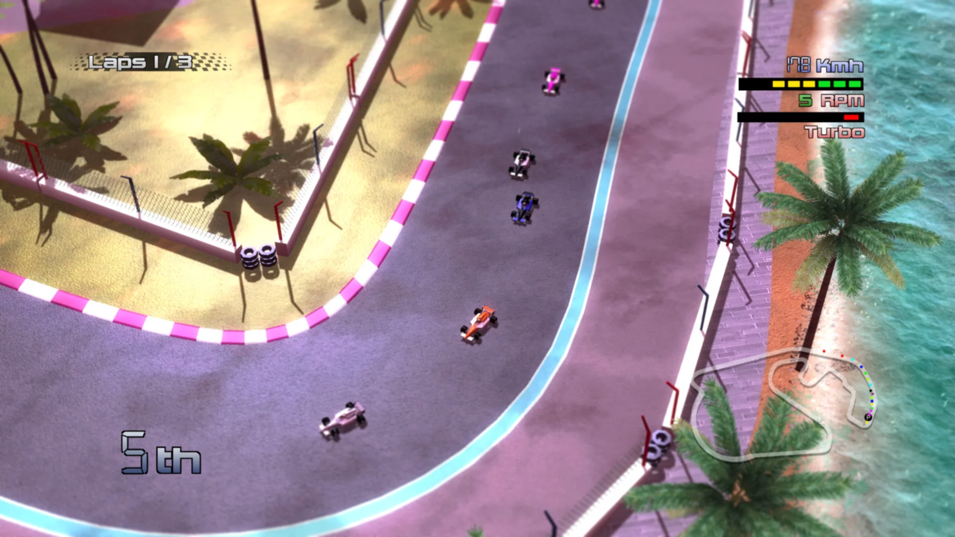 Изображение игры: Grand Prix Rock 'N Racing