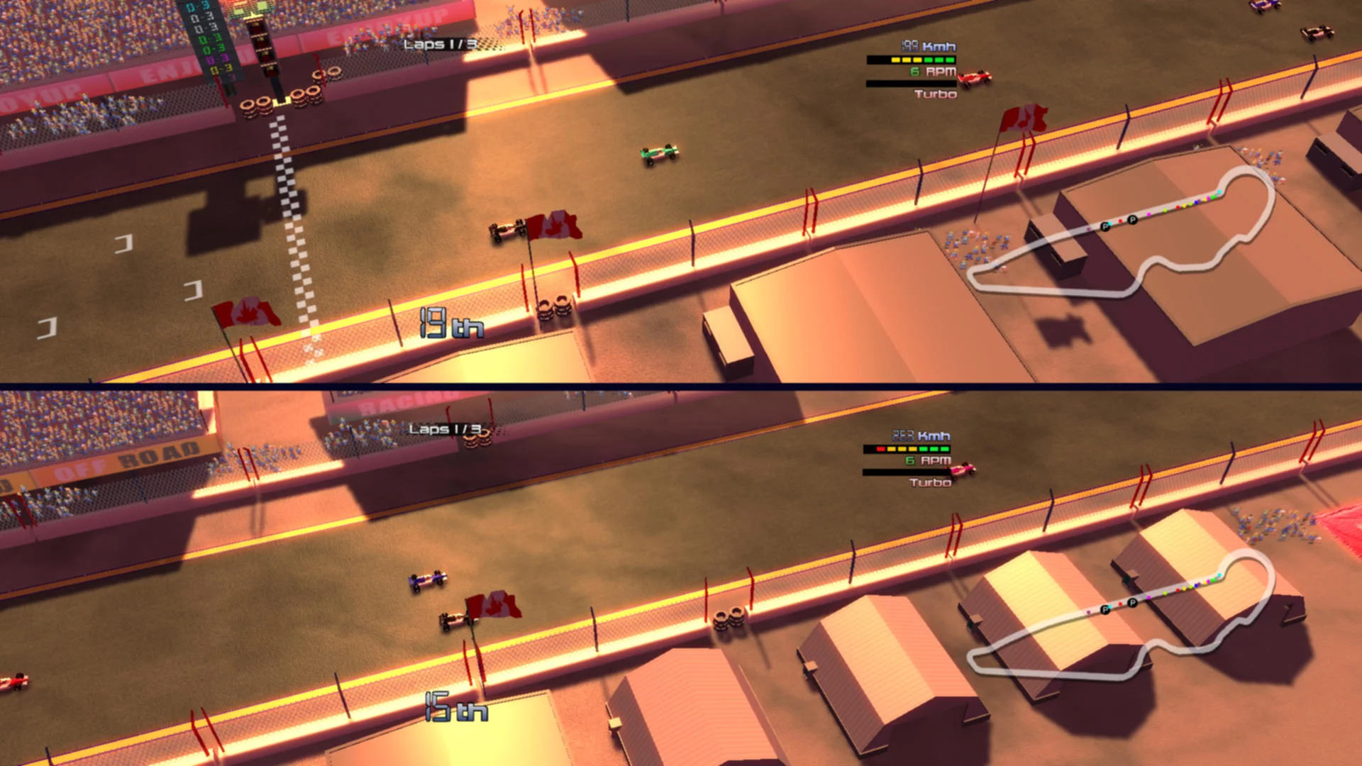 Изображение игры: Grand Prix Rock 'N Racing