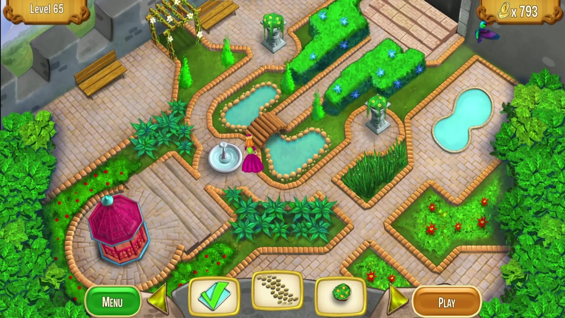 Изображение игры: Queen's Garden