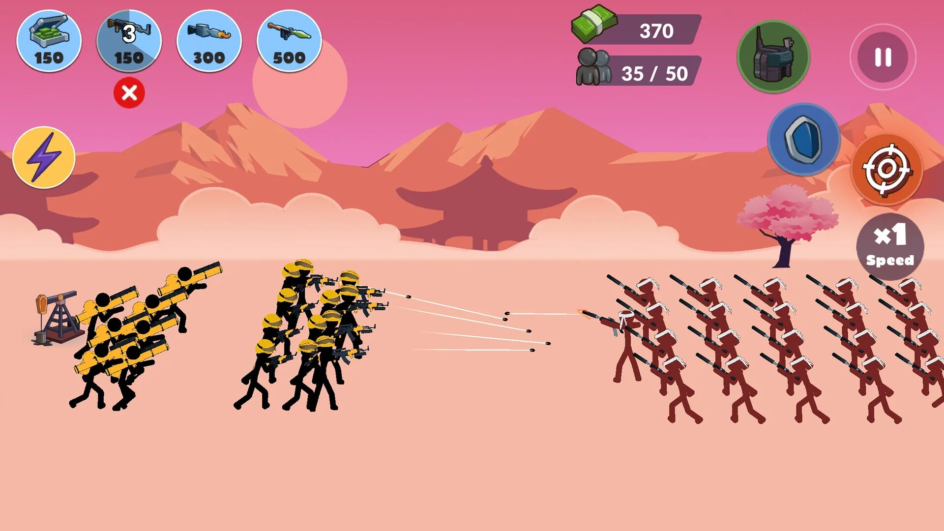 Изображение игры: Stickman World Battle