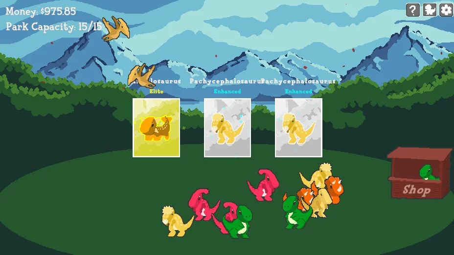Изображение игры: Dino Park