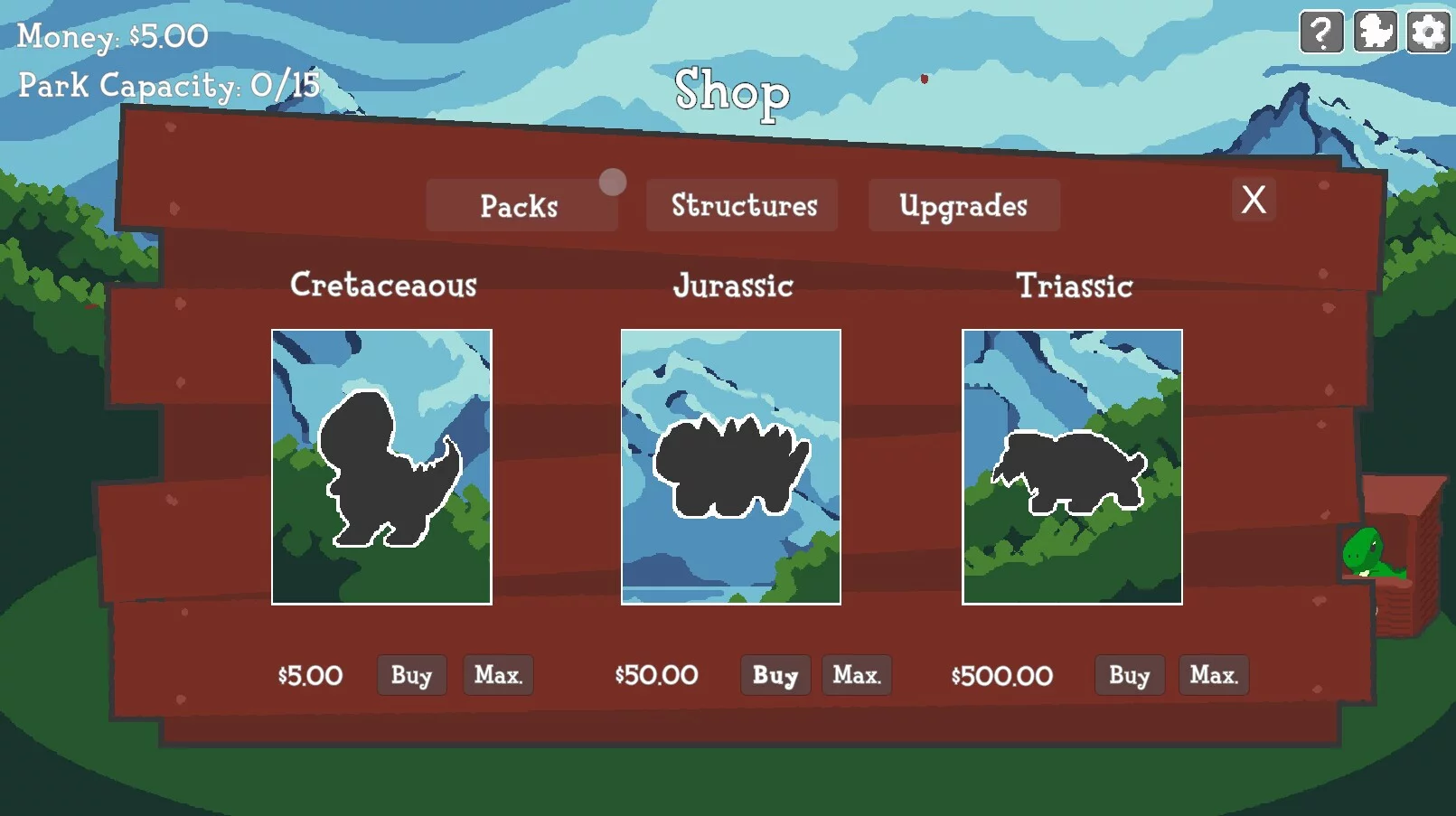 Изображение игры: Dino Park
