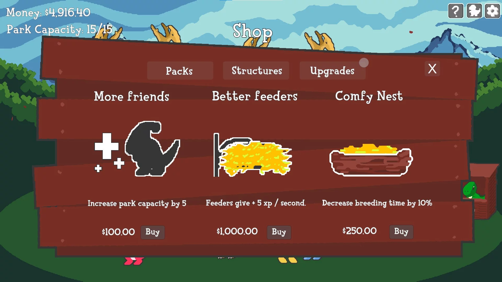 Изображение игры: Dino Park