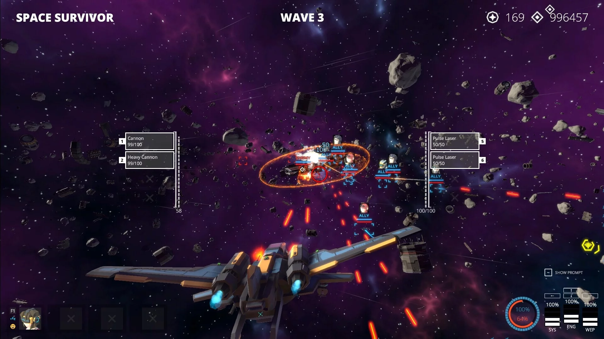 Изображение игры: Space Survivor