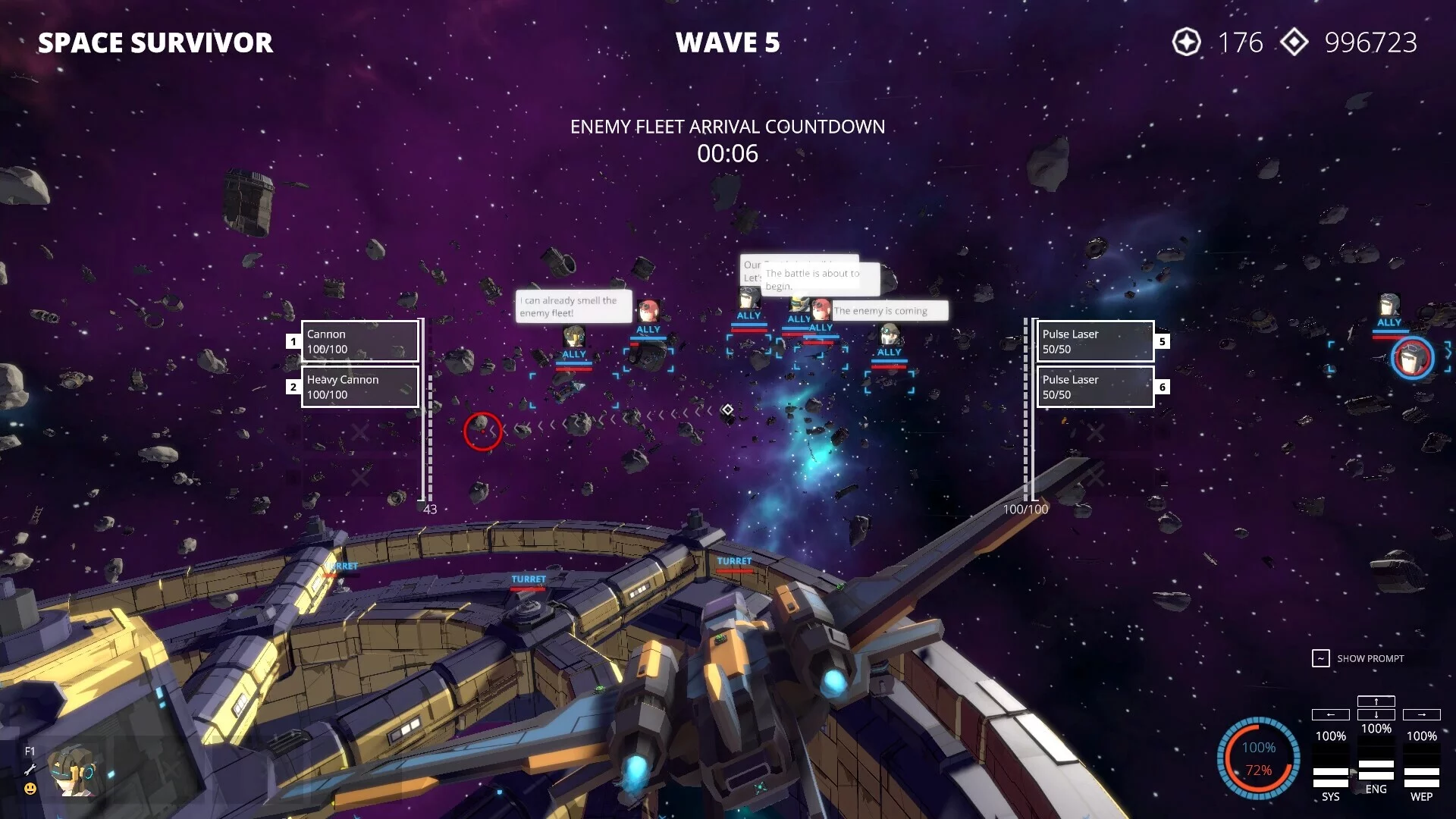 Изображение игры: Space Survivor