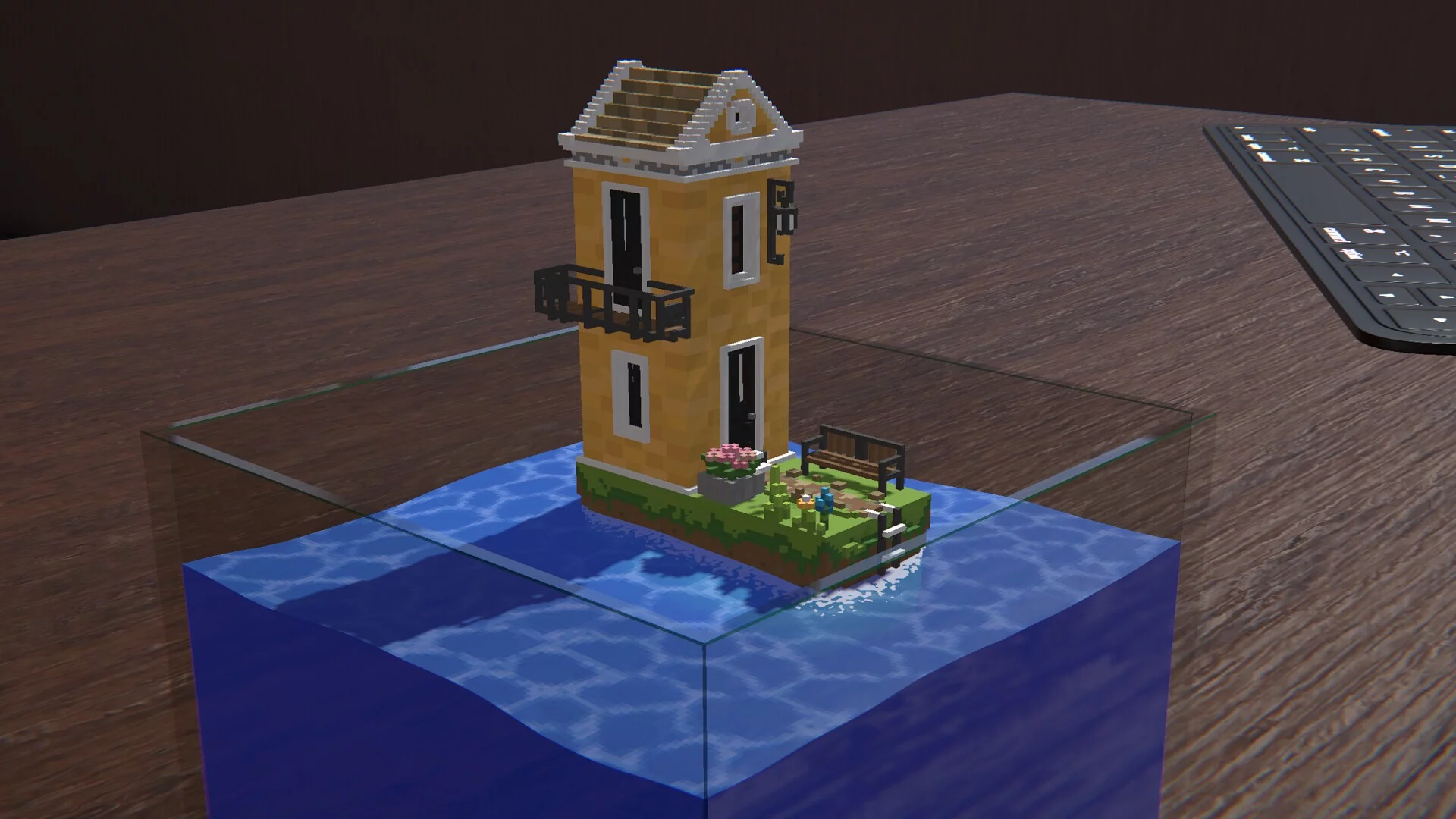 Изображение игры: VoxelScaper
