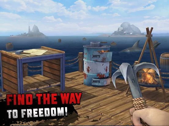 Изображение игры: Raft Survival - Ocean Nomad