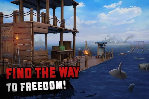 Изображение игры: Ocean Nomad - Survival on Raft