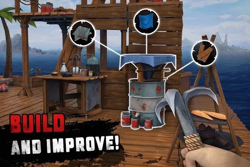 Изображение игры: Ocean Nomad - Survival on Raft