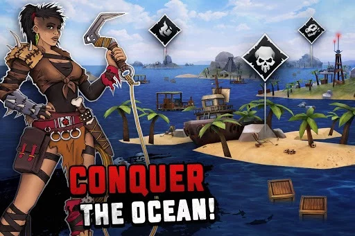Изображение игры: Ocean Nomad - Survival on Raft