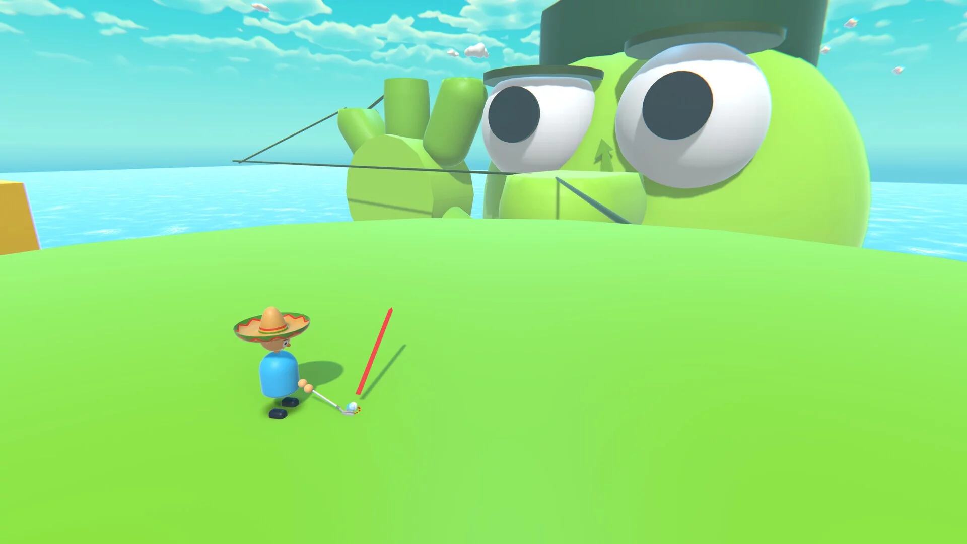 Изображение игры: Multiplayer Platform Golf