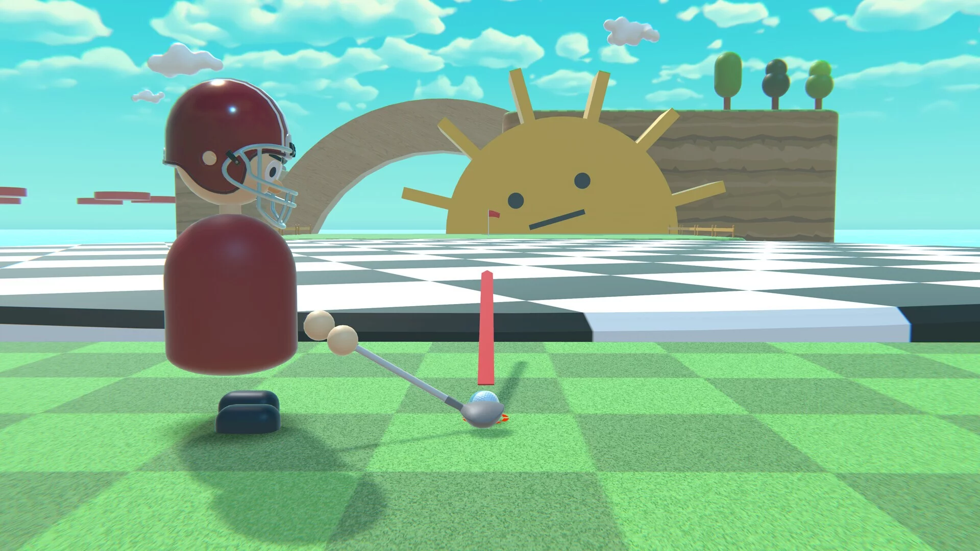 Изображение игры: Multiplayer Platform Golf