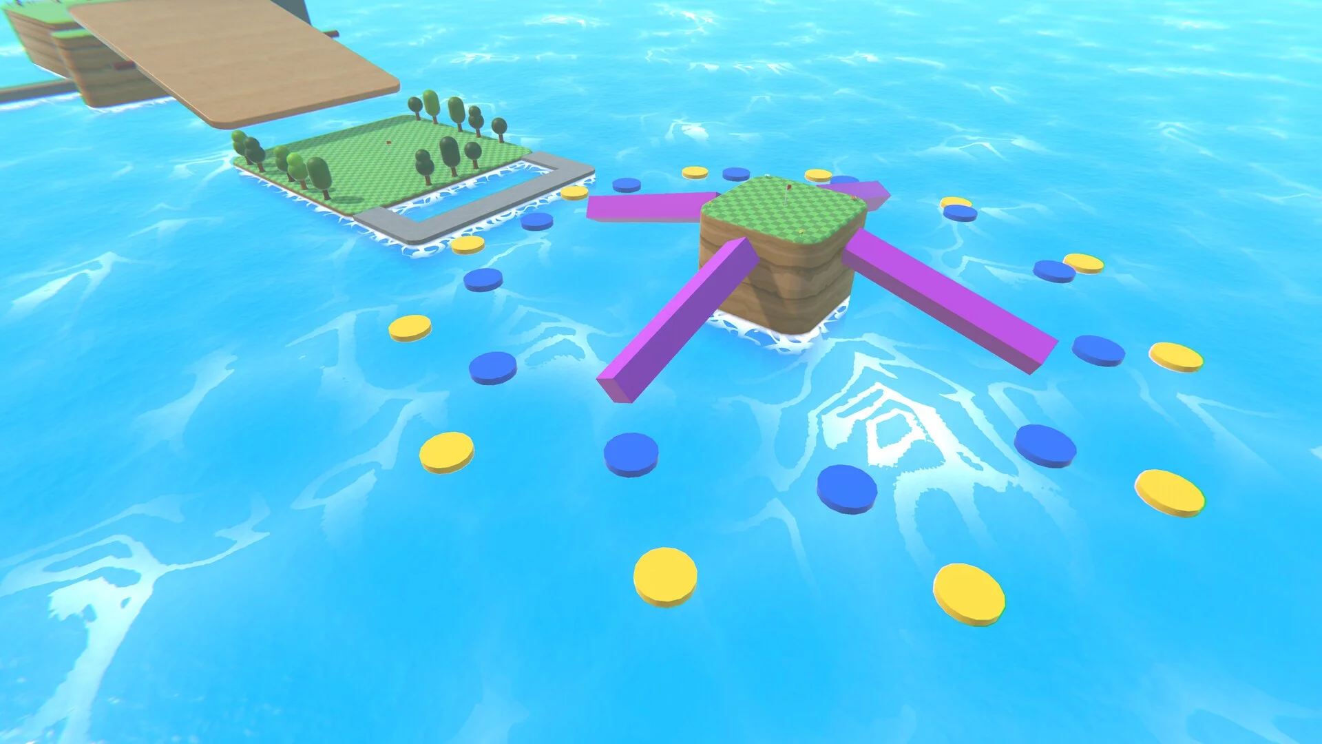 Изображение игры: Multiplayer Platform Golf