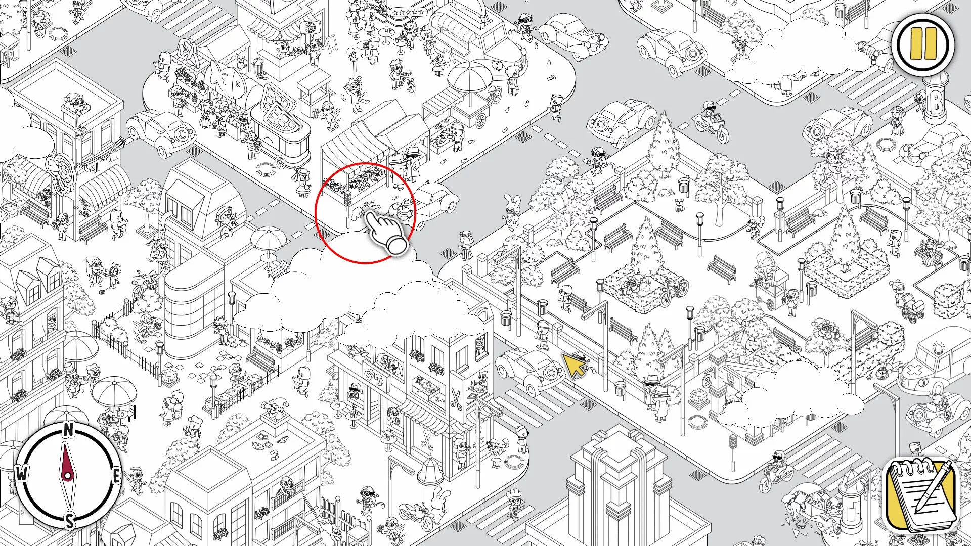Изображение игры: Crowded Mysteries