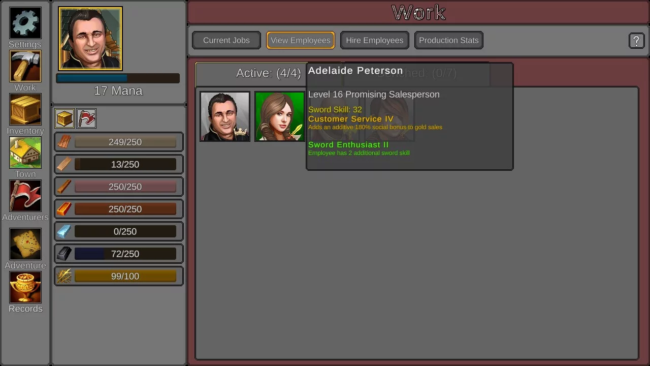 Изображение игры: Idle Weaponshop