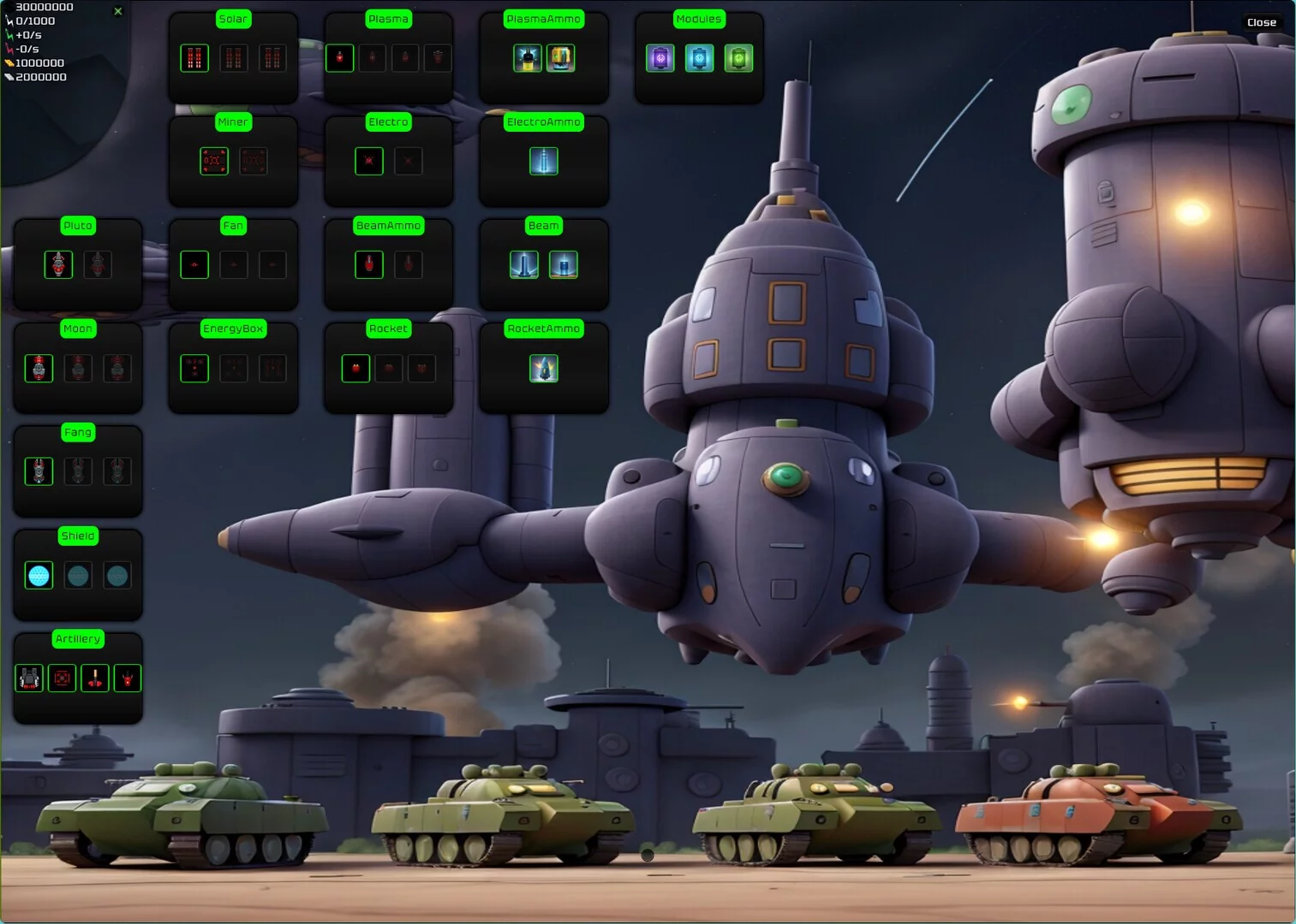 Изображение игры: Earth Defenders