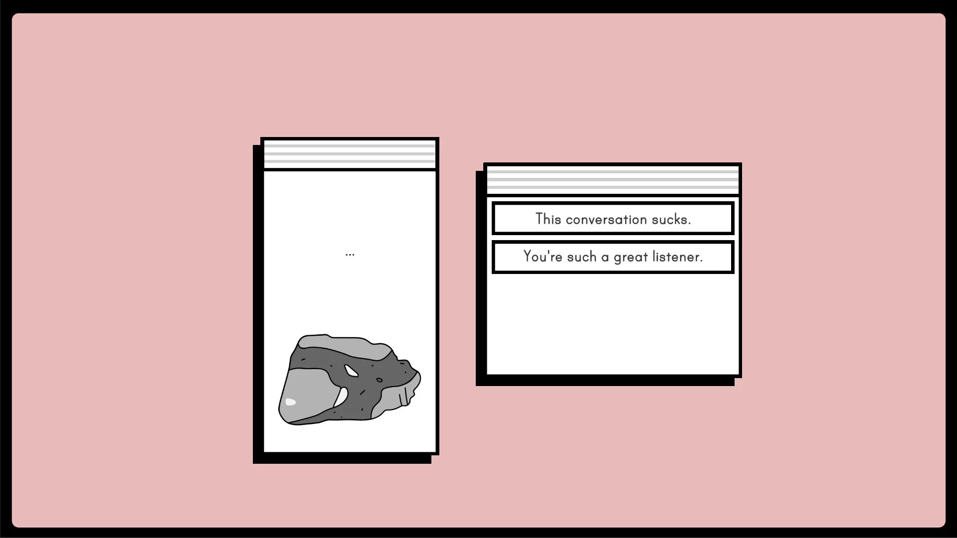 Изображение игры: Conversation With A Rock
