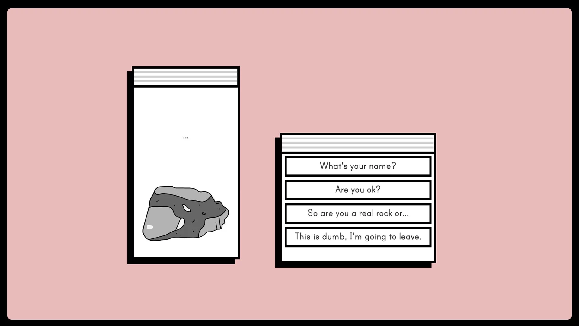 Изображение игры: Conversation With A Rock