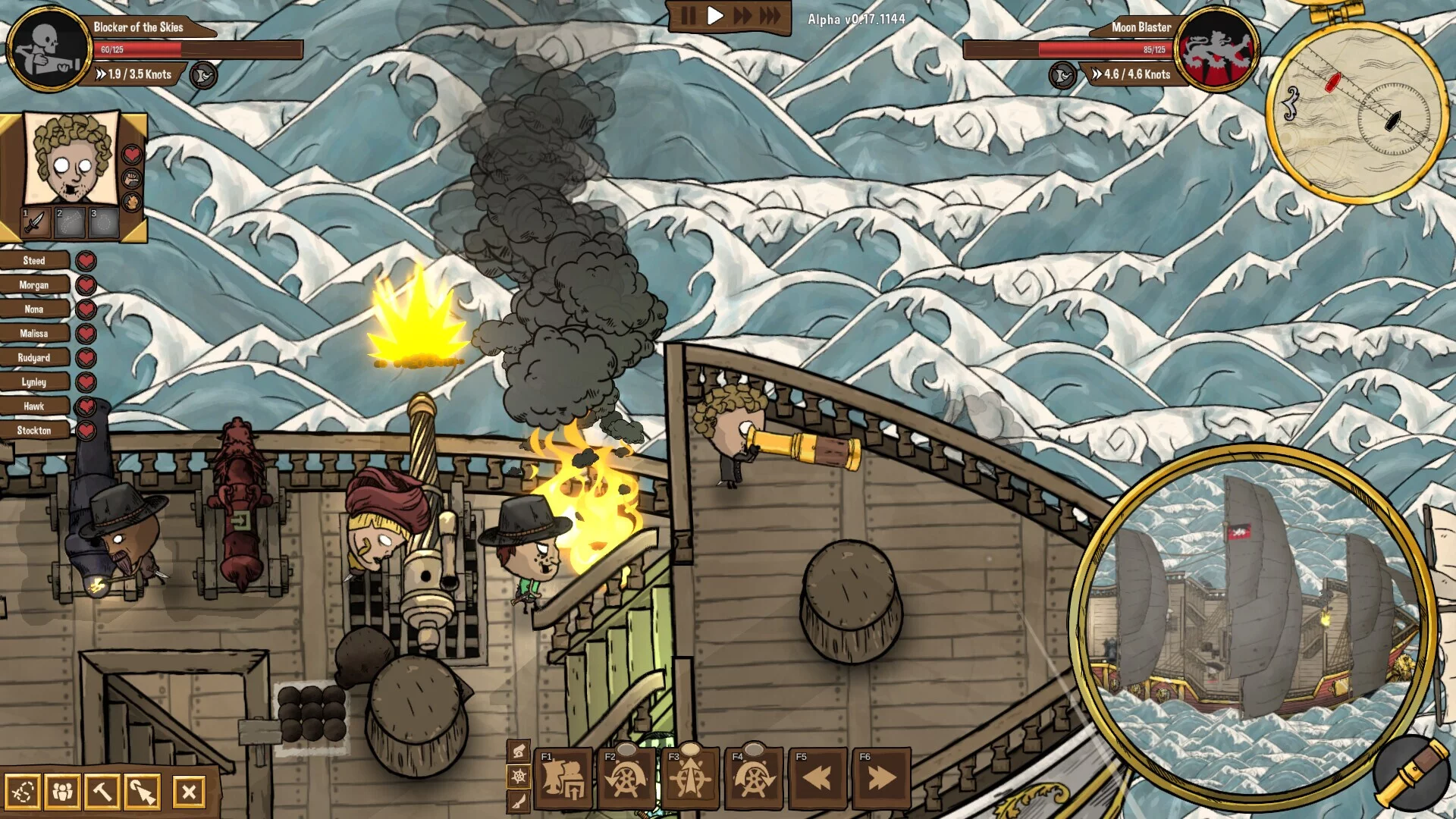 Изображение игры: Cursed Crew