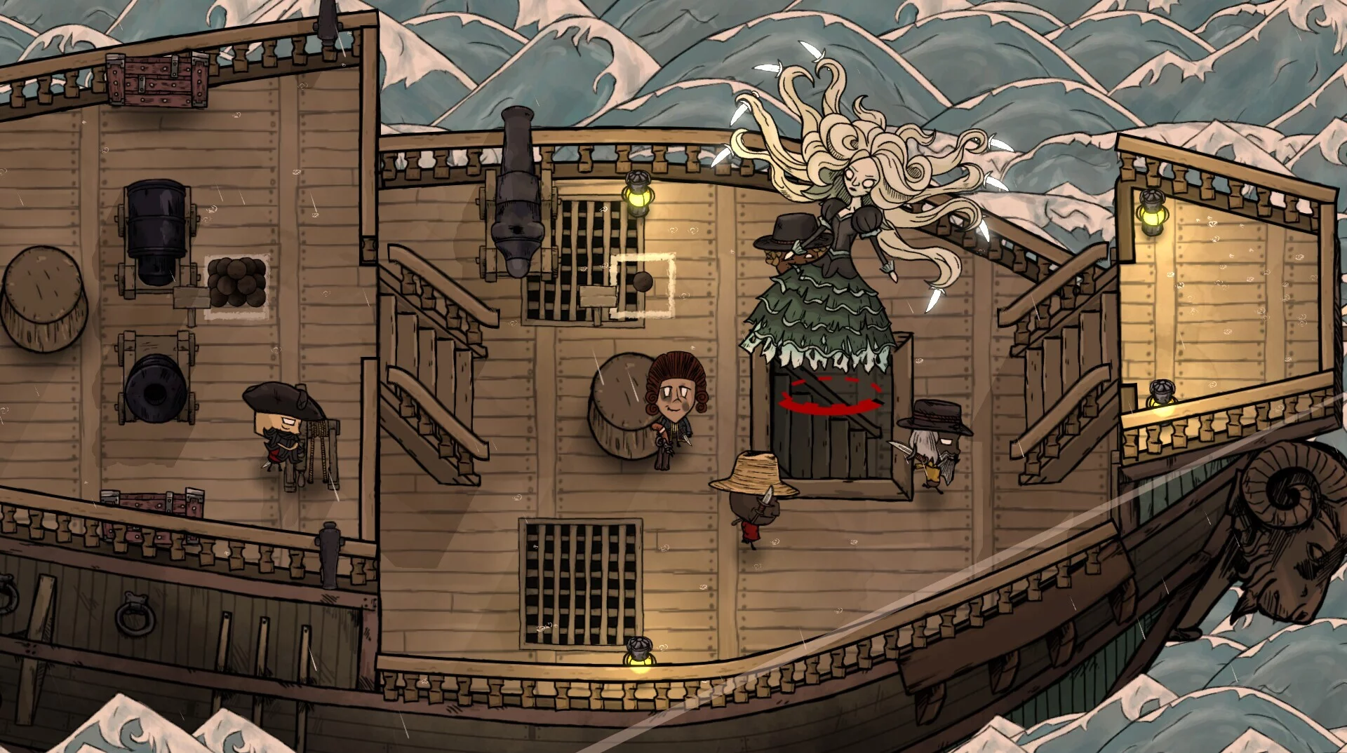 Изображение игры: Cursed Crew