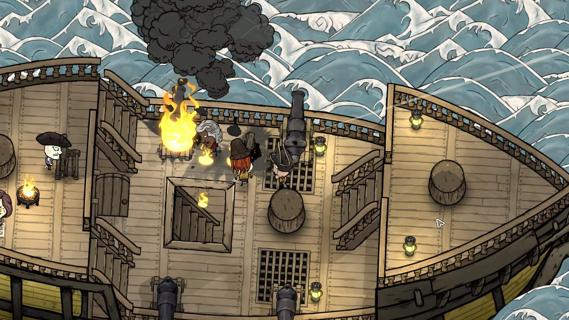 Изображение игры: Cursed Crew