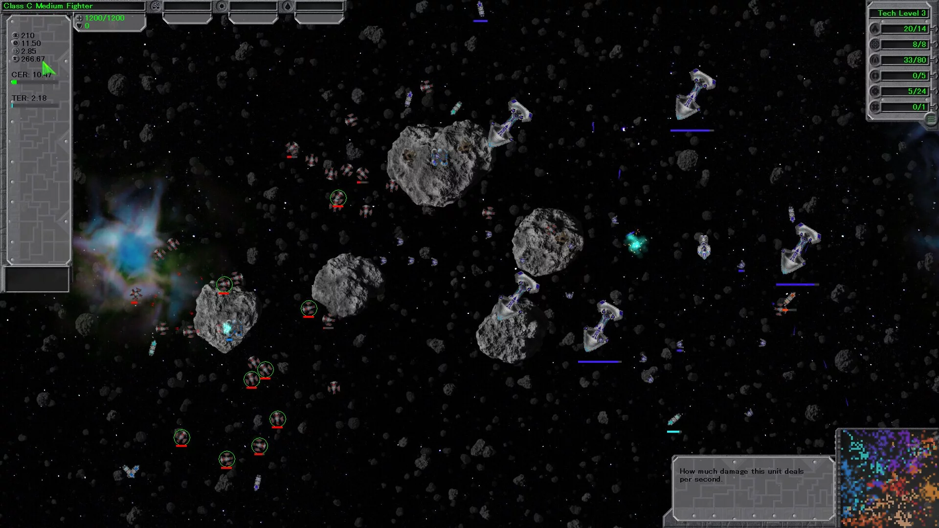 Изображение игры: Zeta Leporis RTS
