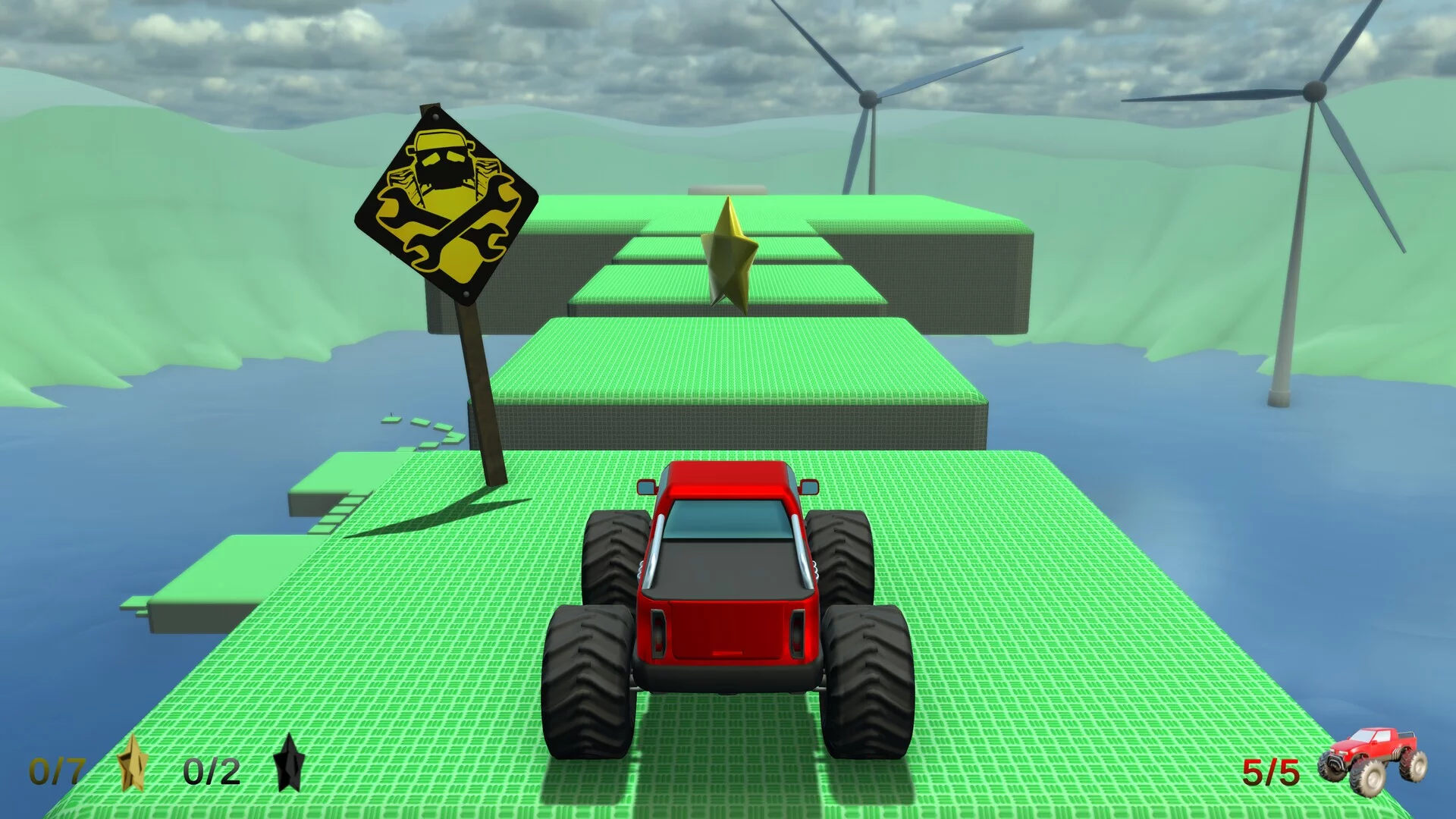 Изображение игры: Danger Ramps