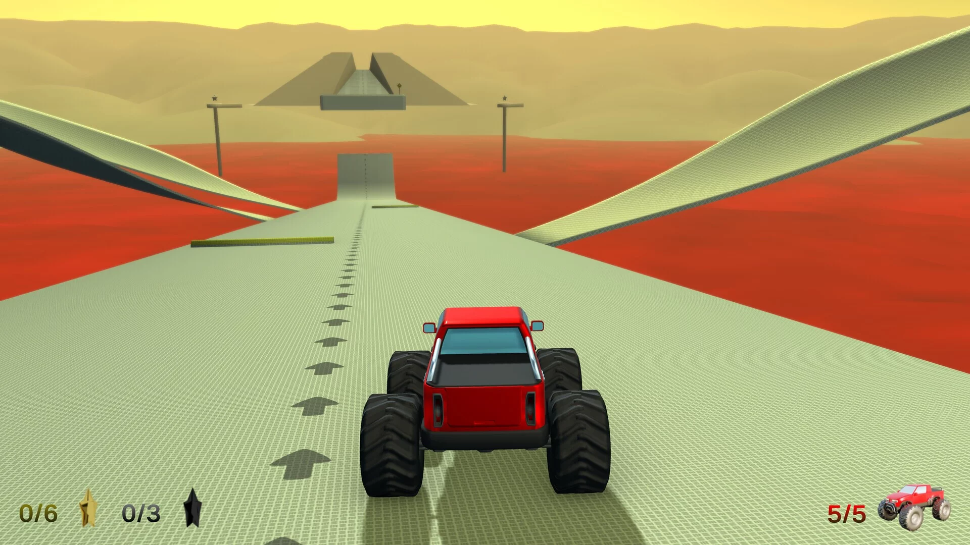 Изображение игры: Danger Ramps