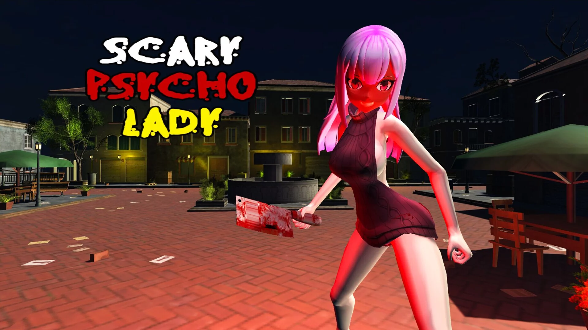 Изображение игры: Scary Psycho Lady Simulator