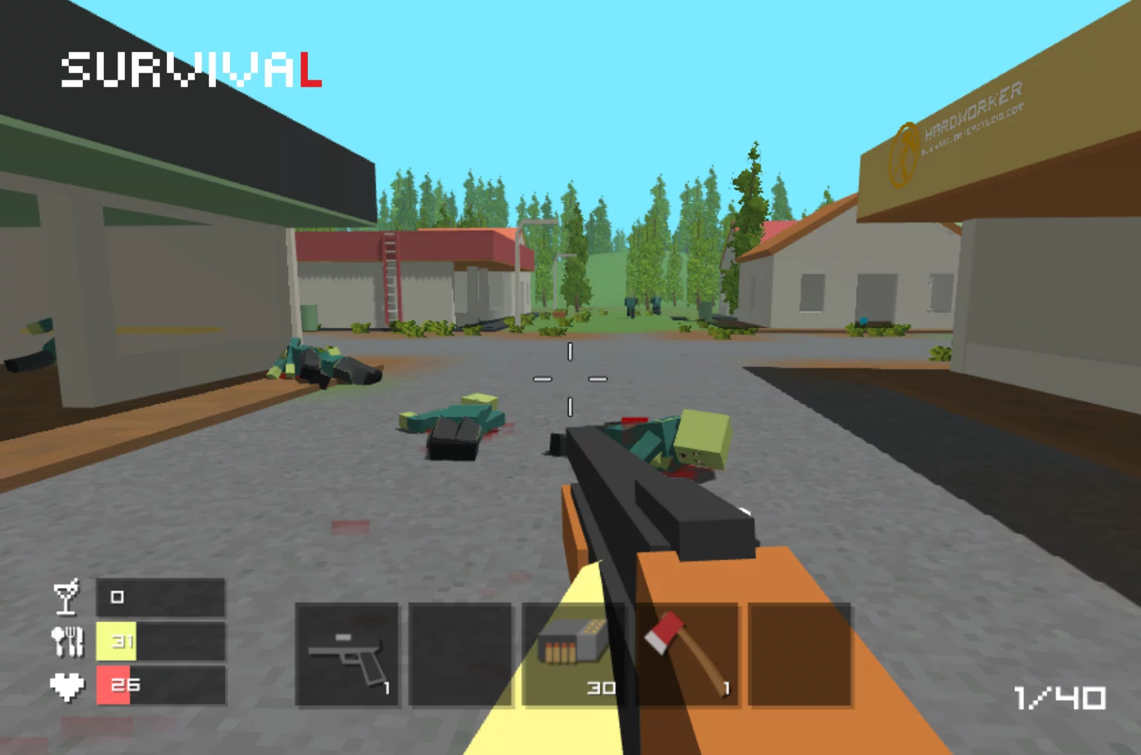 Изображение игры: Pixel Survival - Craft Game