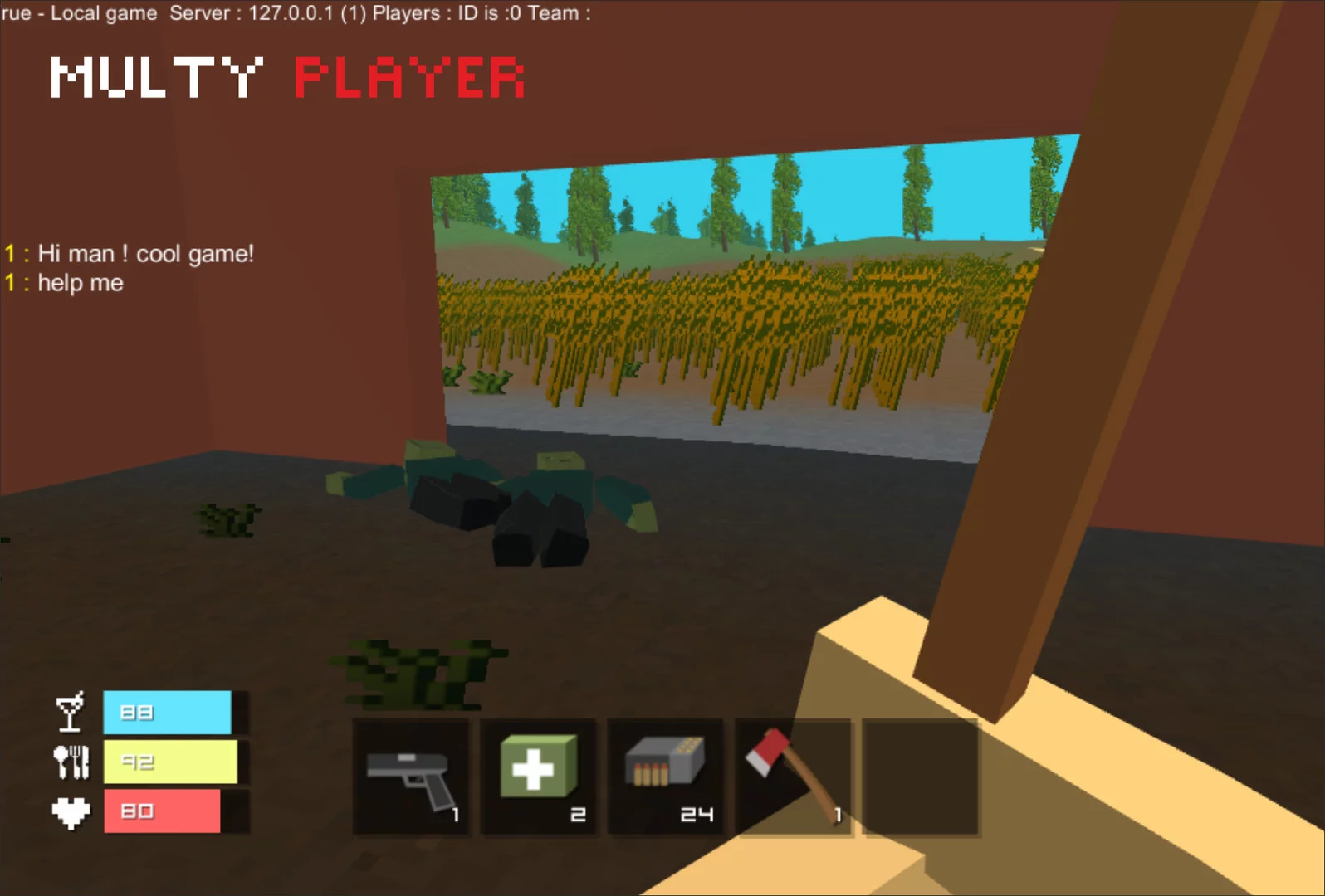 Изображение игры: Pixel Survival - Craft Game