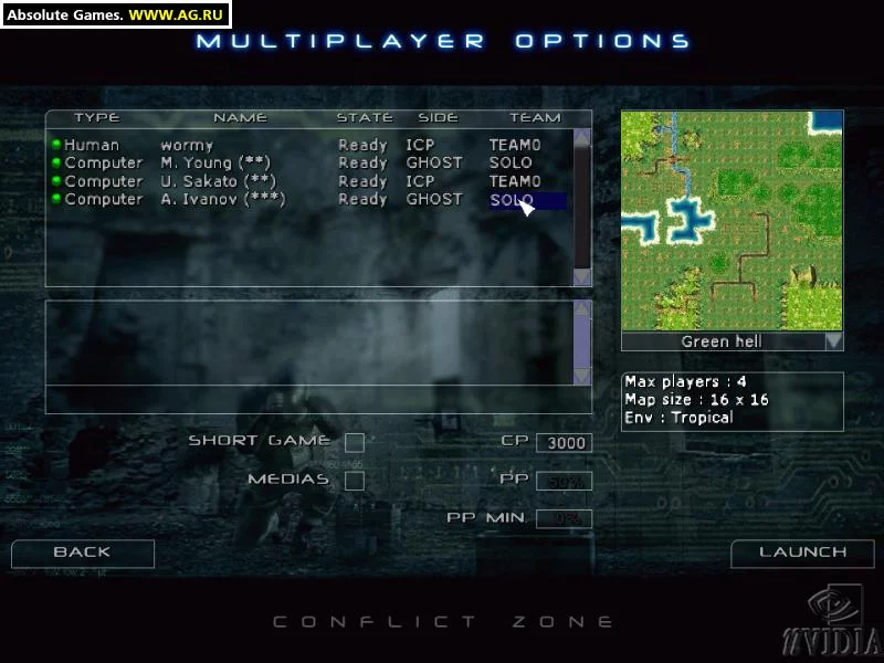 Изображение игры: Conflict Zone