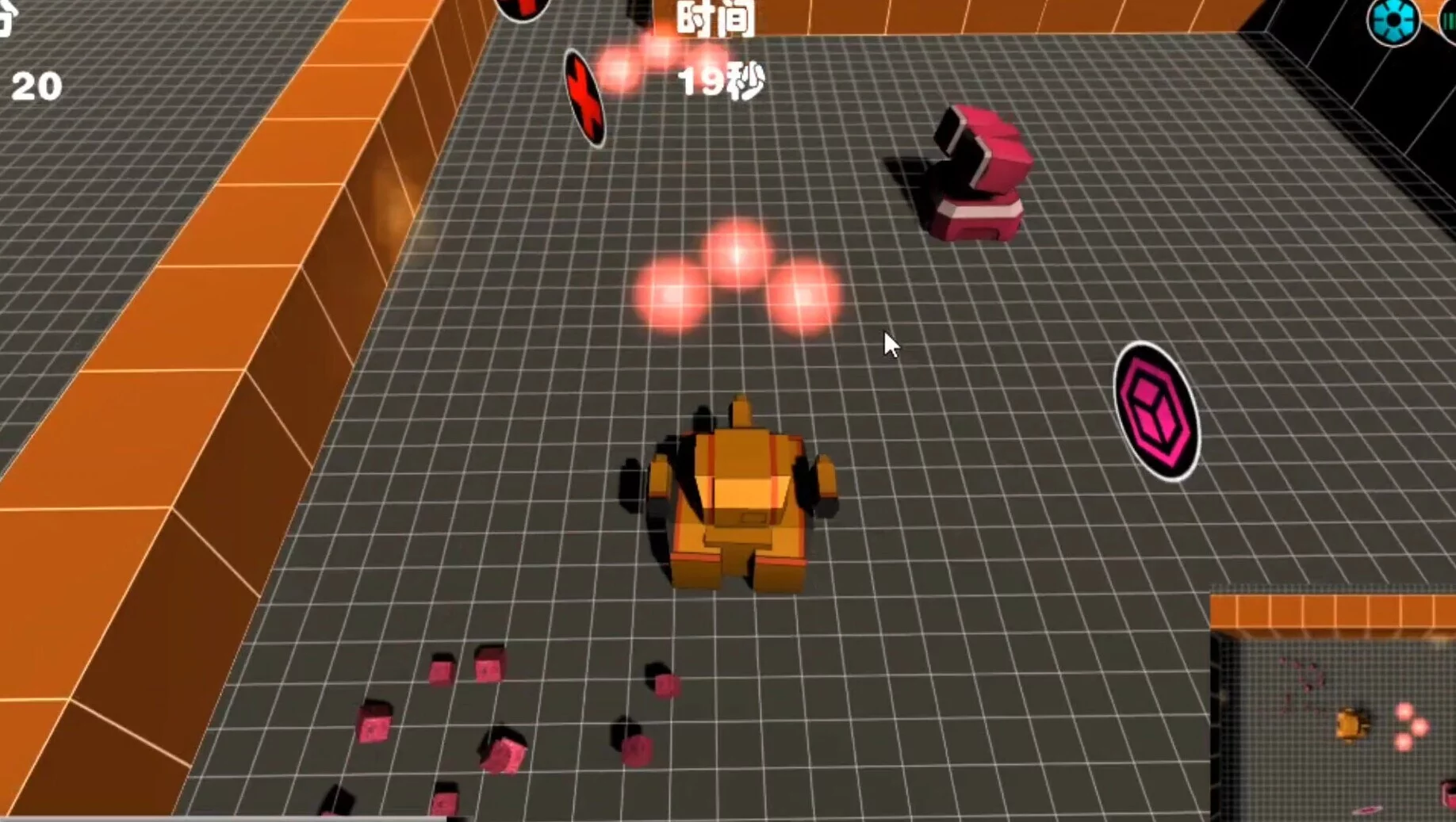 Изображение игры: Tank maze