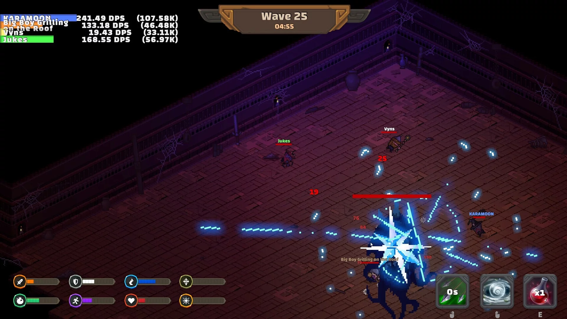 Изображение игры: Dungeon Survivors